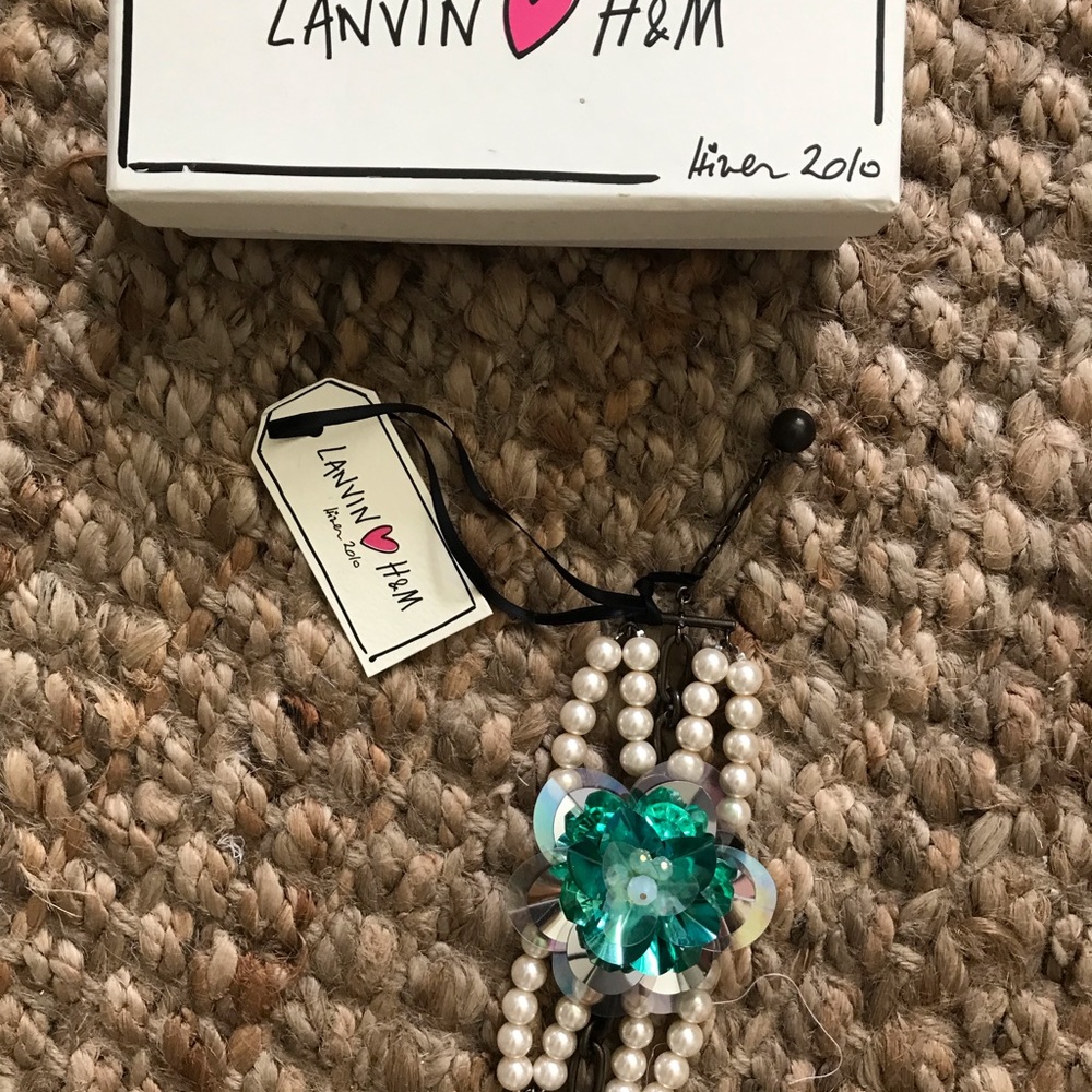 Lanvin/H&M bracelet from a few years ago.